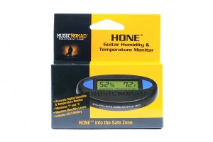 Music Nomad Hone Guitar Hygrometer - Humidity & Temperature Monitor  MN312