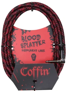 Coffin CF-ICBS10R Blood Splatter - kabel instrumentalny 3m