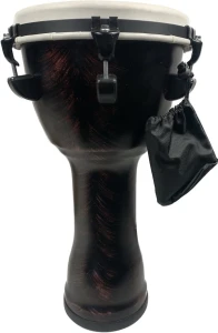 KG Djembe KP10-PB Purple Brush Tuning 