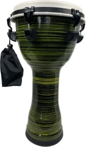KG Djembe KP10-RYS Red Yellow Skin Tuning