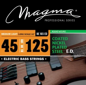 Magma BE165ED 45-125 Coated Struny do Gitary Basowej V