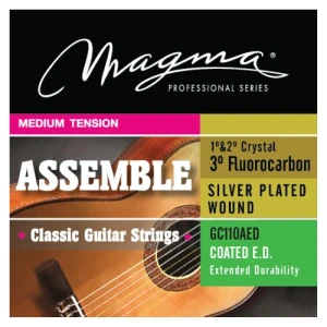 Magma GC120AED Assemble Silver Plated Hard Struny do Gitary Klasycznej