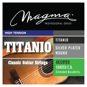Magma GC120TED Titanio Silver Plated Hard Struny di Gitary Klasycznej