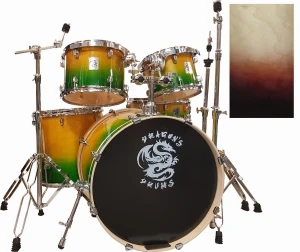 Dragon's Drums Climb Natural Brown - zestaw perkusyjny