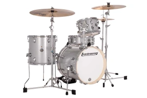  Zestaw Perkusji Akustycznej - Ludwig Breakbeats LC2797 Silver Sparkle