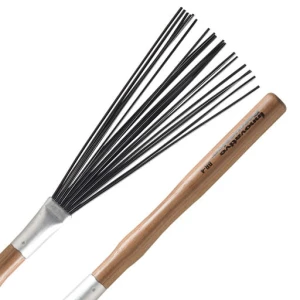 Innovative Percussion BR4 Wood Handle Synthetic Brushes Heavy - miotełki