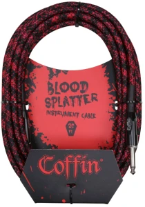 Coffin CF-ICBS20 Blood Splatter - kabel instrumentalny 6m